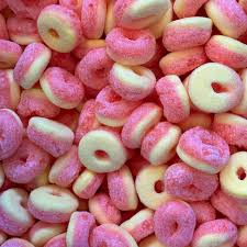 PEACH RINGS- FREEZE DRIED